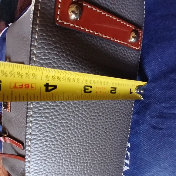 Dooney & Bourke Gray and Brown Women's Bag Set - Picture 9 of 16